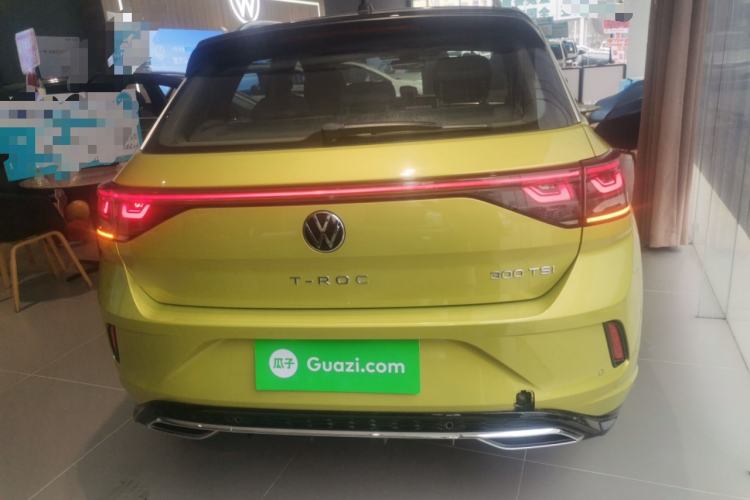 Used Volkswagen T-ROC 2023 300TSI DSG Two-Wheel Drive Starlight Edition Rear