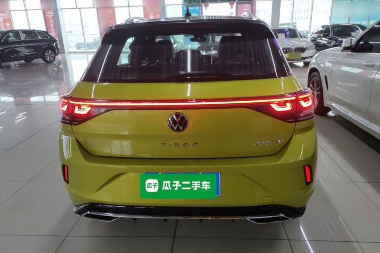 Used Volkswagen T-ROC 2023 300TSI DSG Two-Wheel Drive Starlight Edition Rear