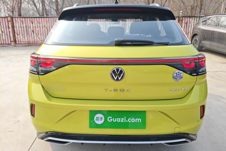 Used Volkswagen T-ROC 2023 300TSI DSG Two-Wheel Drive Starlight Edition Rear