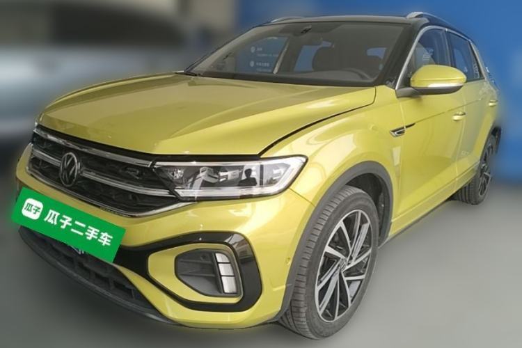 Used Volkswagen T-ROC 2023 300TSI DSG Two-Wheel Drive Starlight Edition Guazi used car, China used car export, Used car for sale, Used cars, Cheapest cars for sale