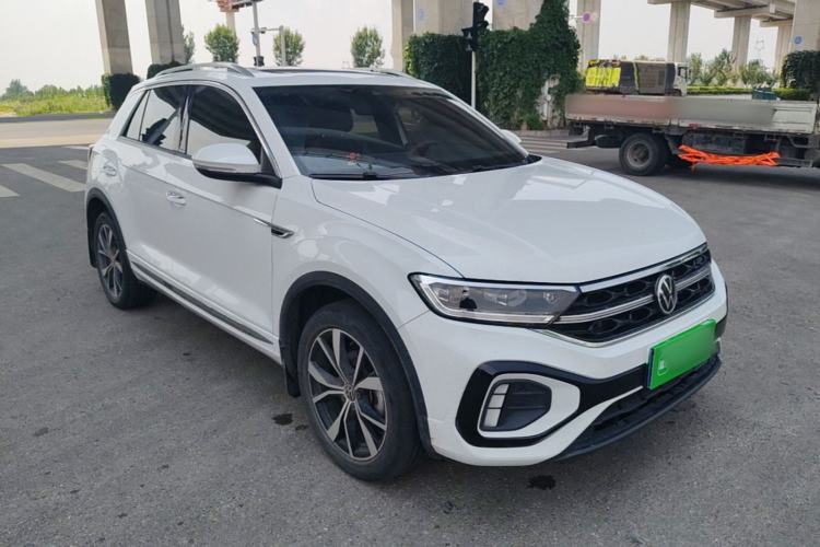Used Volkswagen T-ROC 2024 300TSI DSG Two-Wheel-Drive Chen Guang Edition Front Right 45 Deg
