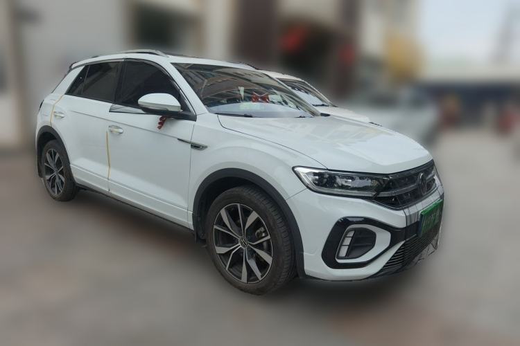 Used Volkswagen T-ROC 2024 300TSI DSG Two-Wheel-Drive Chen Guang Edition Front Right 45 Deg