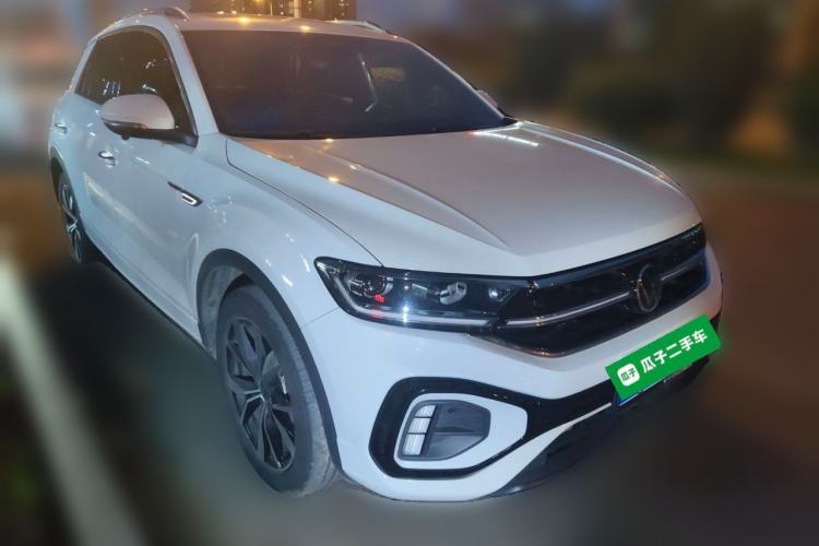 Used Volkswagen T-ROC 2024 300TSI DSG Two-Wheel-Drive Chen Guang Edition Front Right 45 Deg