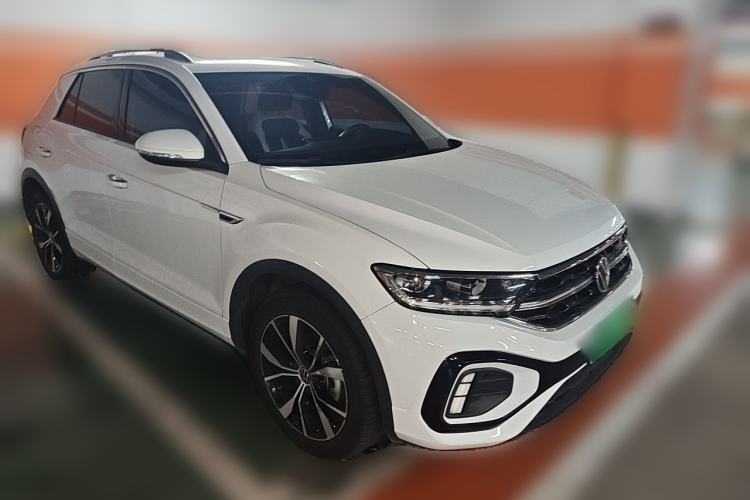Used Volkswagen T-ROC 2024 300TSI DSG Two-Wheel-Drive Chen Guang Edition Front Right 45 Deg