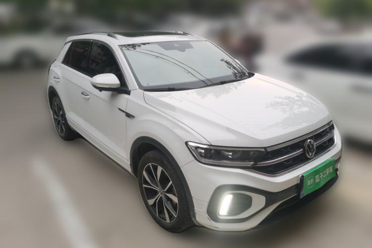 Used Volkswagen T-ROC 2024 300TSI DSG Two-Wheel-Drive Chen Guang Edition Front Right 45 Deg