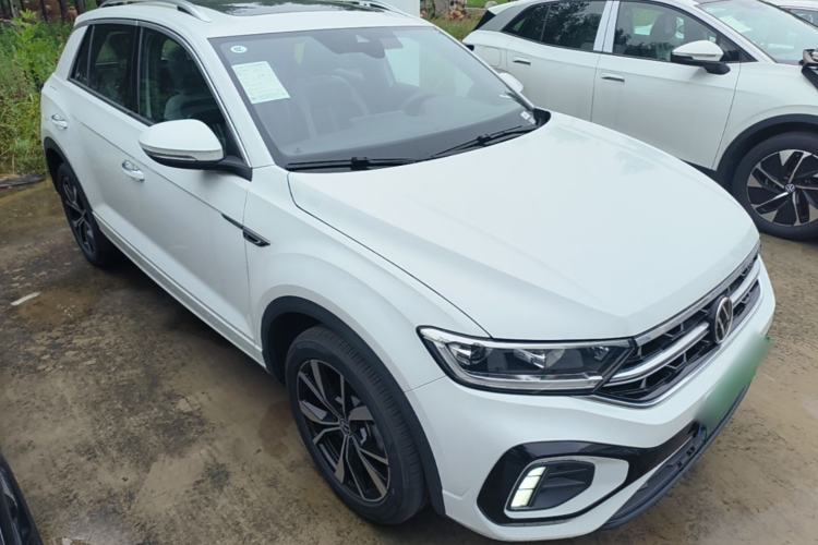 Used Volkswagen T-ROC 2024 300TSI DSG Two-Wheel-Drive Chen Guang Edition Front Right 45 Deg