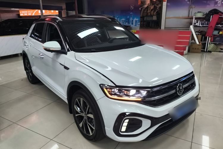 Used Volkswagen T-ROC 2024 300TSI DSG Two-Wheel-Drive Chen Guang Edition Front Right 45 Deg