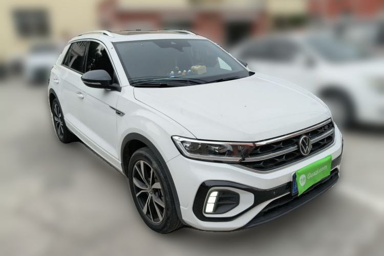 Used Volkswagen T-ROC 2024 300TSI DSG Two-Wheel-Drive Chen Guang Edition Front Right 45 Deg
