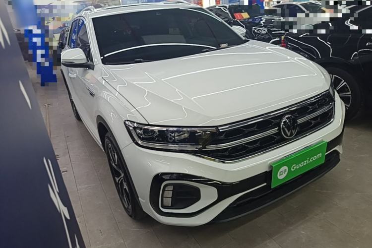Used Volkswagen T-ROC 2024 300TSI DSG Two-Wheel-Drive Chen Guang Edition Front Right 45 Deg