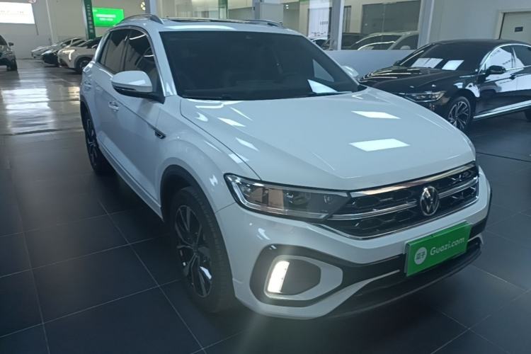 Used Volkswagen T-ROC 2024 300TSI DSG Two-Wheel-Drive Chen Guang Edition Front Right 45 Deg