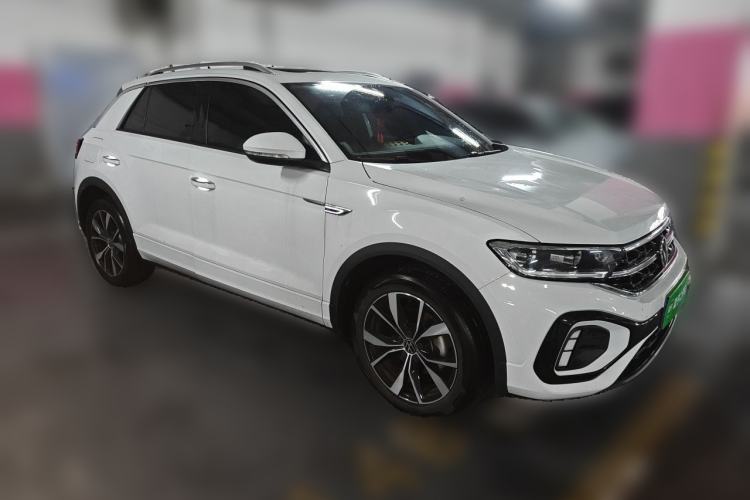 Used Volkswagen T-ROC 2024 300TSI DSG Two-Wheel-Drive Chen Guang Edition Front Right 45 Deg
