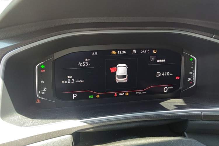 Used Volkswagen T-ROC 2024 300TSI DSG Two-Wheel-Drive Chen Guang Edition Instrument Cluster