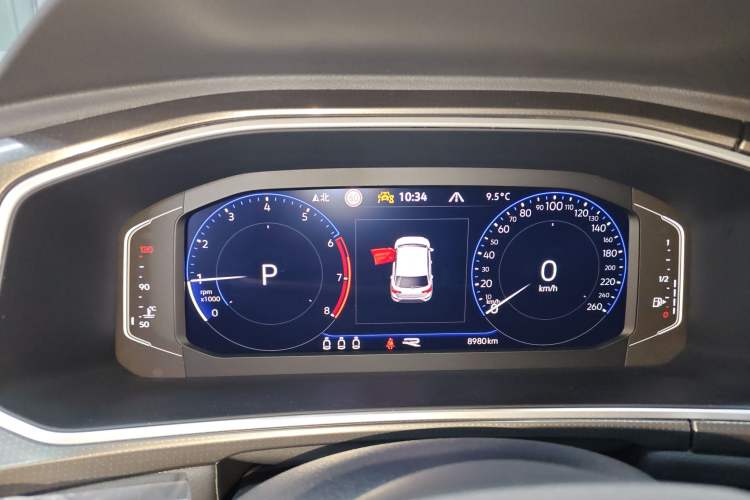 Used Volkswagen T-ROC 2024 300TSI DSG Two-Wheel-Drive Chen Guang Edition Instrument Cluster
