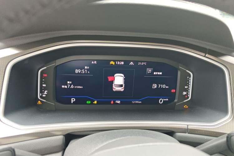 Used Volkswagen T-ROC 2024 300TSI DSG Two-Wheel-Drive Chen Guang Edition Instrument Cluster