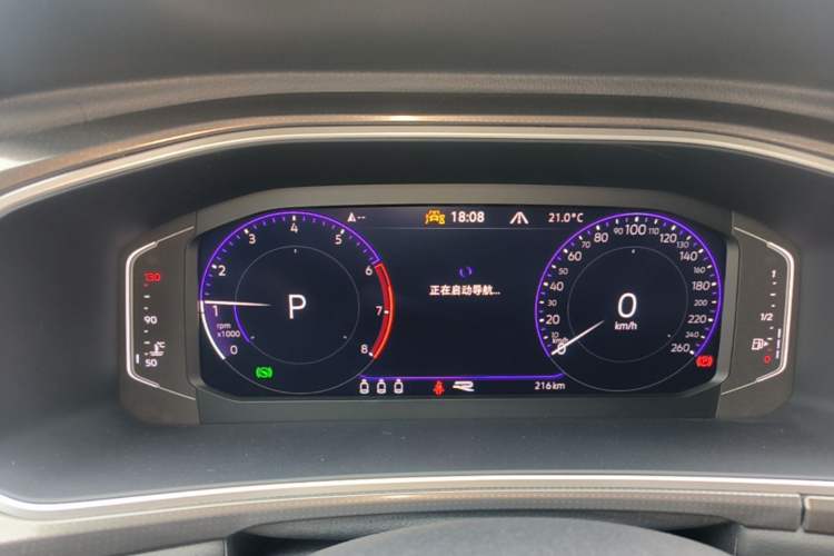 Used Volkswagen T-ROC 2024 300TSI DSG Two-Wheel-Drive Chen Guang Edition Instrument Cluster