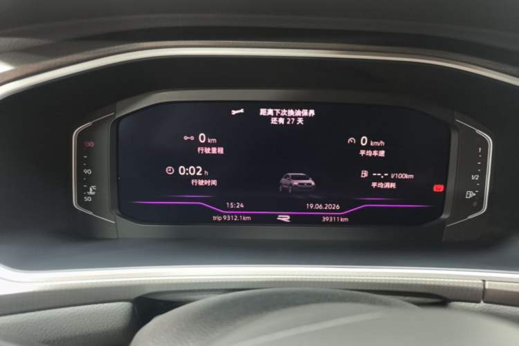 Used Volkswagen T-ROC 2024 300TSI DSG Two-Wheel-Drive Chen Guang Edition Instrument Cluster