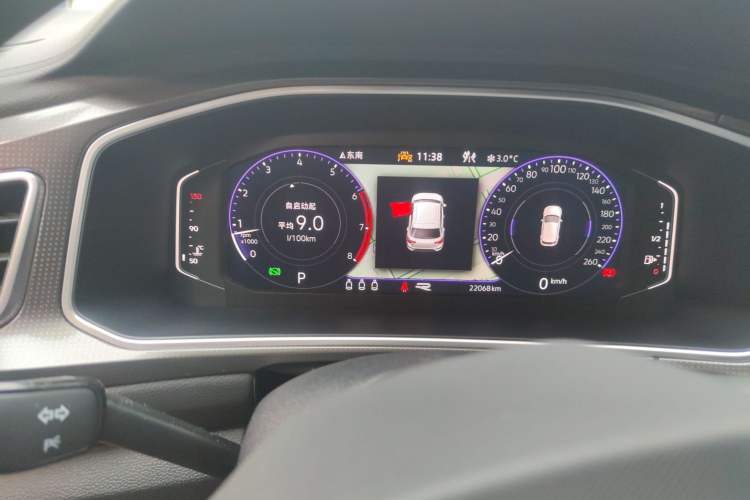 Used Volkswagen T-ROC 2024 300TSI DSG Two-Wheel-Drive Chen Guang Edition Instrument Cluster