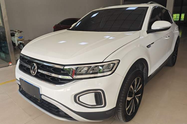 Used Volkswagen T-ROC 2024 280TSI DSG Two-Wheel-Drive Time Edition Guazi used car, China used car export, Used car for sale, Used Volkswagen cars, Cheapest cars for sale