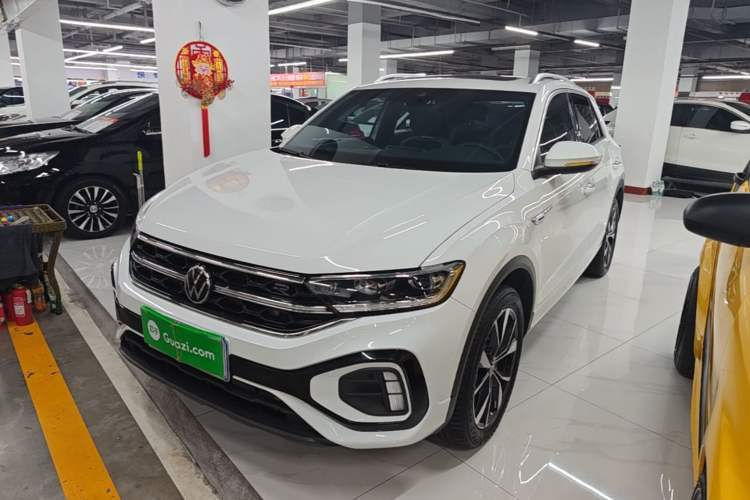 Used Volkswagen T-ROC 2024 300TSI DSG Two-Wheel-Drive Chen Guang Edition Guazi used car, China used car export, Used car for sale, Used cars, Cheapest cars for sale
