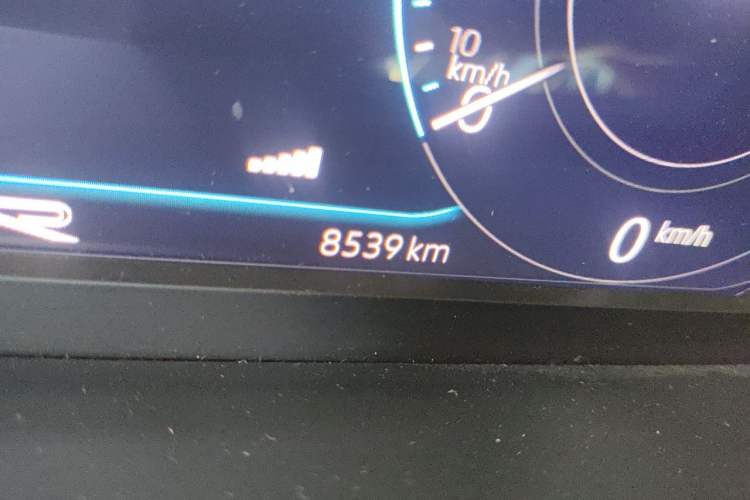 Used Volkswagen T-ROC 2024 300TSI DSG Two-Wheel-Drive Chen Guang Edition Odometer Close Up