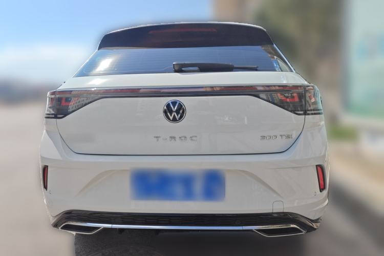 Used Volkswagen T-ROC 2024 300TSI DSG Two-Wheel-Drive Chen Guang Edition Rear