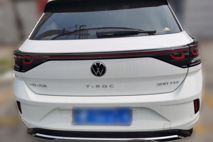 Used Volkswagen T-ROC 2024 300TSI DSG Two-Wheel-Drive Chen Guang Edition Rear