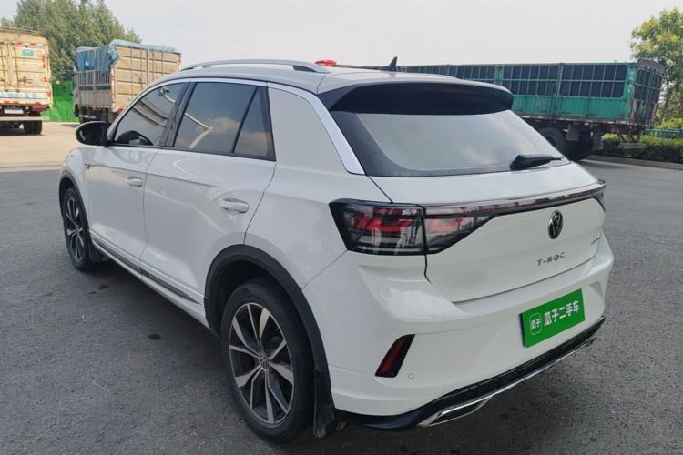 Used Volkswagen T-ROC 2024 300TSI DSG Two-Wheel-Drive Chen Guang Edition Rear Left 45 Deg