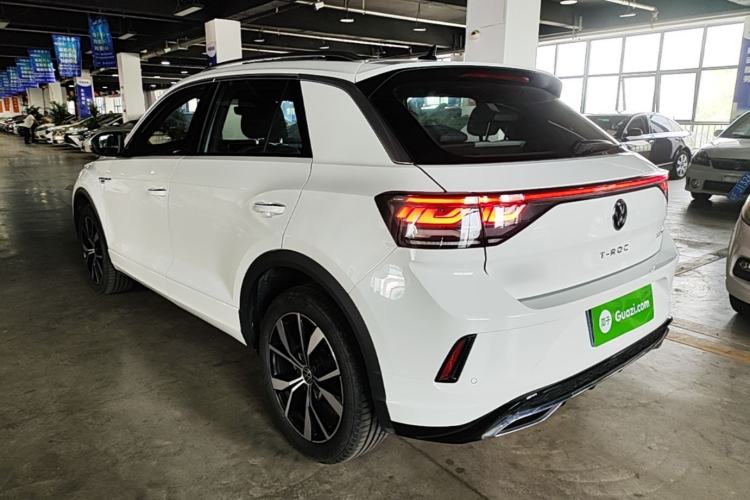 Used Volkswagen T-ROC 2024 300TSI DSG Two-Wheel-Drive Chen Guang Edition Rear Left 45 Deg