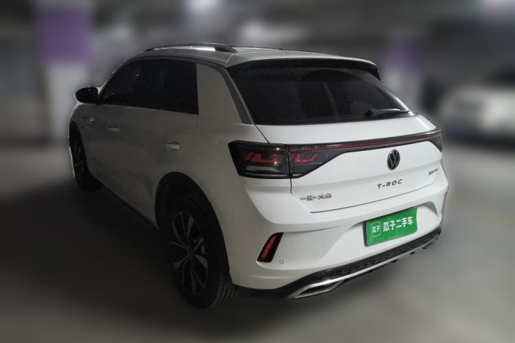 Used Volkswagen T-ROC 2024 300TSI DSG Two-Wheel-Drive Chen Guang Edition Rear Left 45 Deg