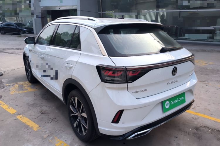 Used Volkswagen T-ROC 2024 300TSI DSG Two-Wheel-Drive Chen Guang Edition Rear Left 45 Deg