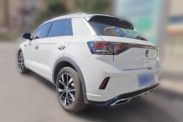 Used Volkswagen T-ROC 2024 300TSI DSG Two-Wheel-Drive Chen Guang Edition Rear Left 45 Deg