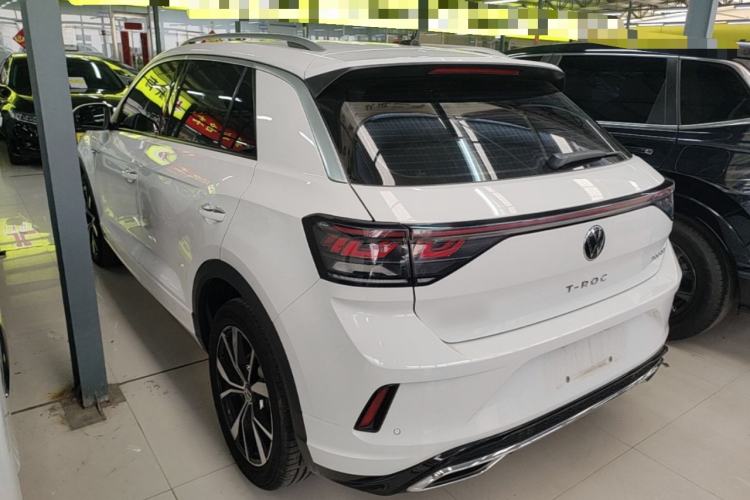 Used Volkswagen T-ROC 2024 300TSI DSG Two-Wheel-Drive Chen Guang Edition Rear Left 45 Deg