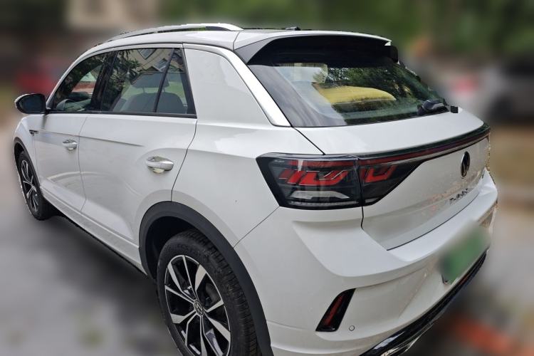 Used Volkswagen T-ROC 2024 300TSI DSG Two-Wheel-Drive Chen Guang Edition Rear Left 45 Deg