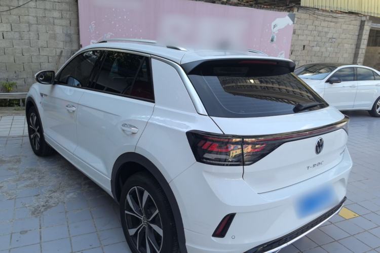 Used Volkswagen T-ROC 2024 300TSI DSG Two-Wheel-Drive Chen Guang Edition Rear Left 45 Deg