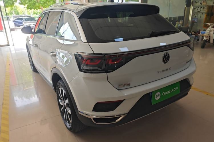 Used Volkswagen T-ROC 2024 280TSI DSG Two-Wheel-Drive Time Edition Rear Left 45 Deg