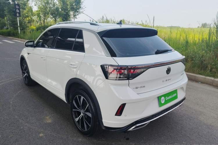 Used Volkswagen T-ROC 2024 300TSI DSG Two-Wheel-Drive Chen Guang Edition Rear Left 45 Deg