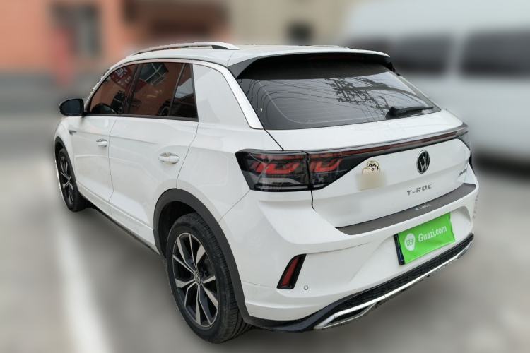 Used Volkswagen T-ROC 2024 300TSI DSG Two-Wheel-Drive Chen Guang Edition Rear Left 45 Deg