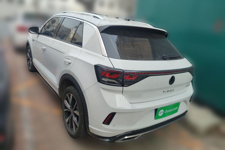 Used Volkswagen T-ROC 2024 300TSI DSG Two-Wheel-Drive Chen Guang Edition Rear Left 45 Deg
