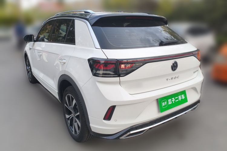 Used Volkswagen T-ROC 2024 300TSI DSG Two-Wheel-Drive Chen Guang Edition Rear Left 45 Deg