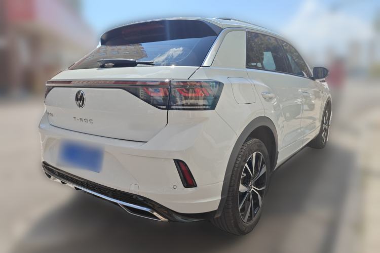 Used Volkswagen T-ROC 2024 300TSI DSG Two-Wheel-Drive Chen Guang Edition Rear Right 45 Deg