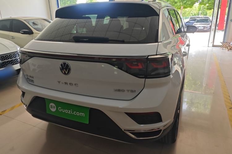 Used Volkswagen T-ROC 2024 280TSI DSG Two-Wheel-Drive Time Edition Rear Right 45 Deg