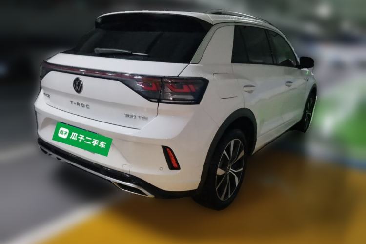 Used Volkswagen T-ROC 2024 300TSI DSG Two-Wheel-Drive Chen Guang Edition Rear Right 45 Deg