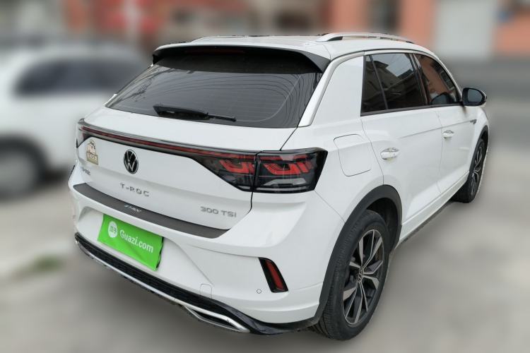 Used Volkswagen T-ROC 2024 300TSI DSG Two-Wheel-Drive Chen Guang Edition Rear Right 45 Deg
