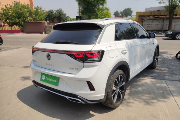 Used Volkswagen T-ROC 2024 300TSI DSG Two-Wheel-Drive Chen Guang Edition Rear Right 45 Deg