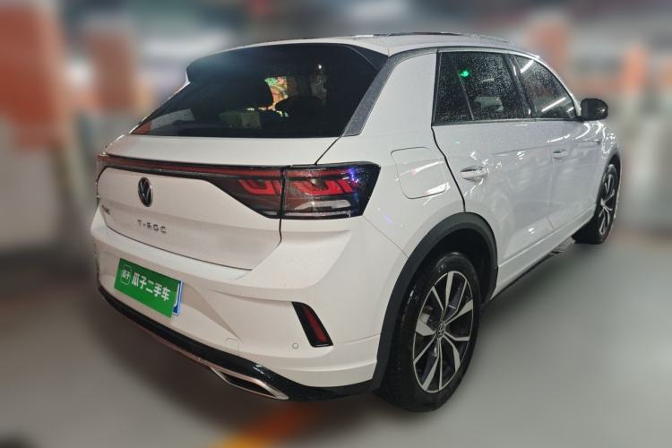 Used Volkswagen T-ROC 2024 300TSI DSG Two-Wheel-Drive Chen Guang Edition Rear Right 45 Deg