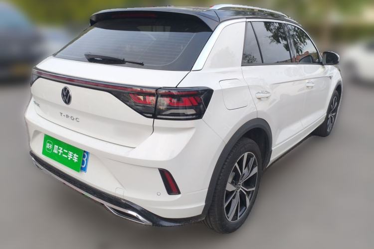 Used Volkswagen T-ROC 2024 300TSI DSG Two-Wheel-Drive Chen Guang Edition Rear Right 45 Deg