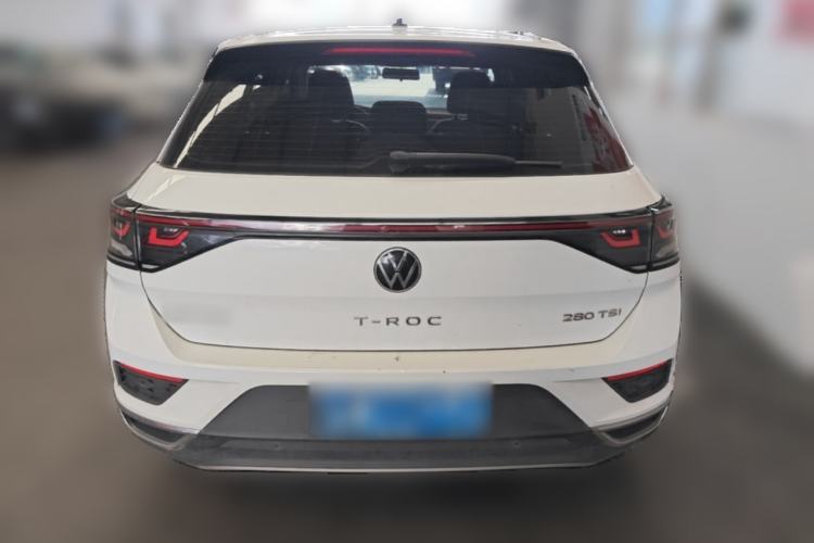 Used Volkswagen T-ROC 2024 280TSI DSG Two-Wheel-Drive Time Edition Rear
