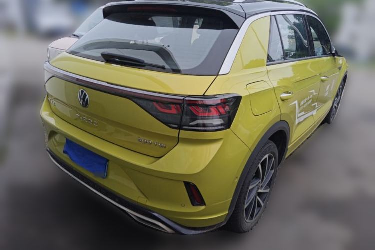 Used Volkswagen T-ROC 2024 300TSI DSG Two-Wheel-Drive Starlight Edition Rear Right 45 Deg