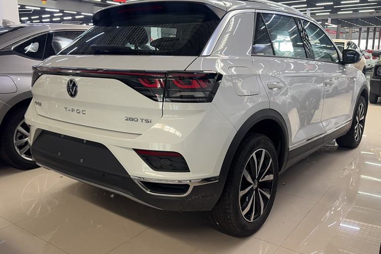 Used Volkswagen T-ROC 2025 280TSI DSG Two-Wheel Drive Time Edition Exterior 3