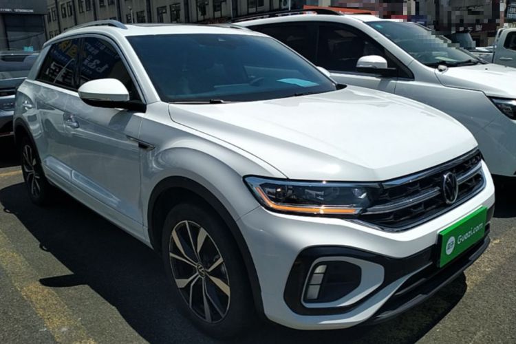 Used Volkswagen T-ROC 2025 300TSI DSG Two-Wheel Drive Chen Guang Edition Front Right 45 Deg